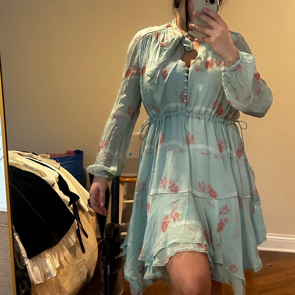 Jonathan Simkhai 100% silk dress size M